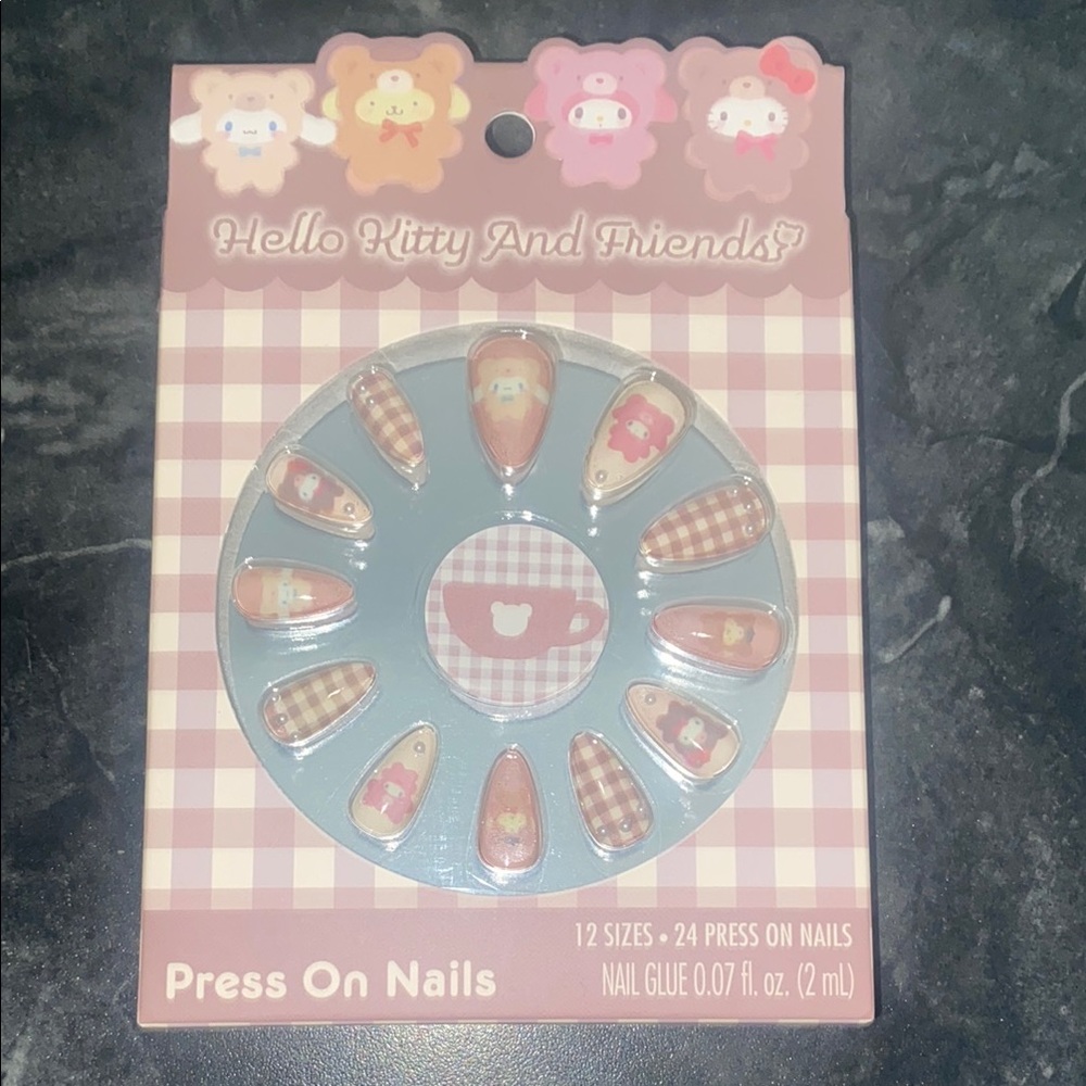 Hello Kitty And Friends Press On Nails 💅🏻